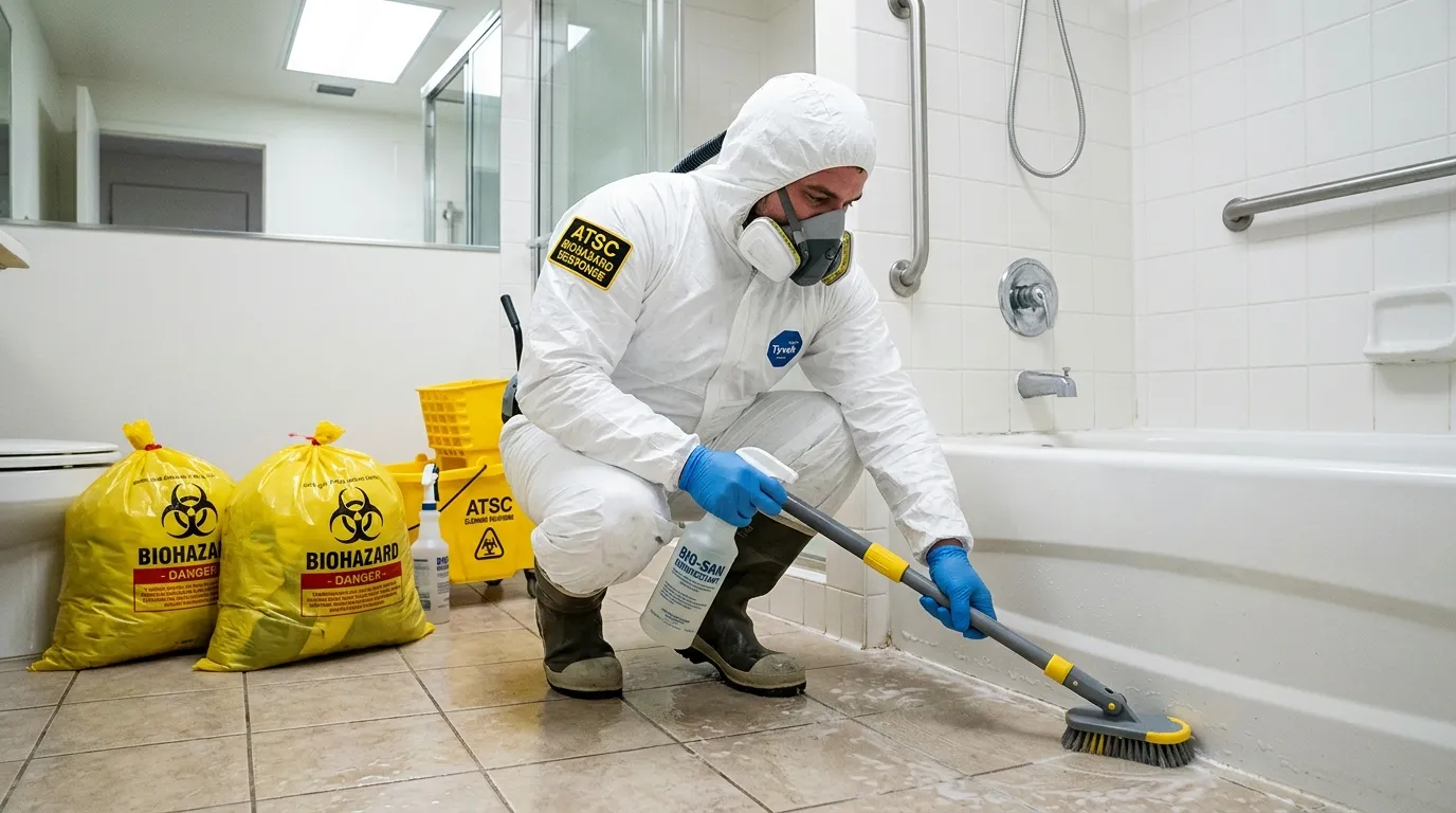 Decontamination equipment deployed for Blood Cleanup in Hooper